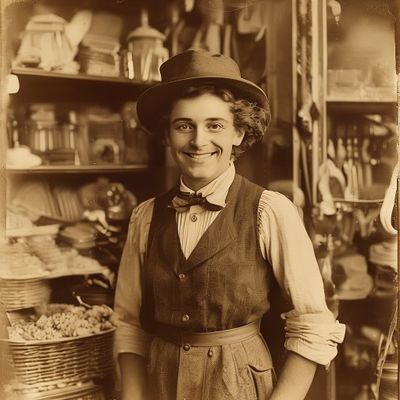 Commerce artisanal, ère pré-numérique